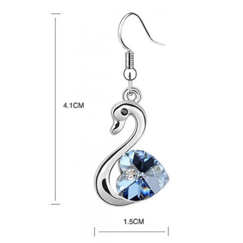 Set Elemente Swarovski Lebada